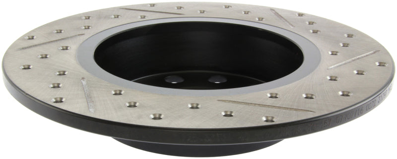 StopTech Slotted & Drilled Sport Brake Rotor-Brake Rotors - Slot & Drilled-Grocery Getter Performance