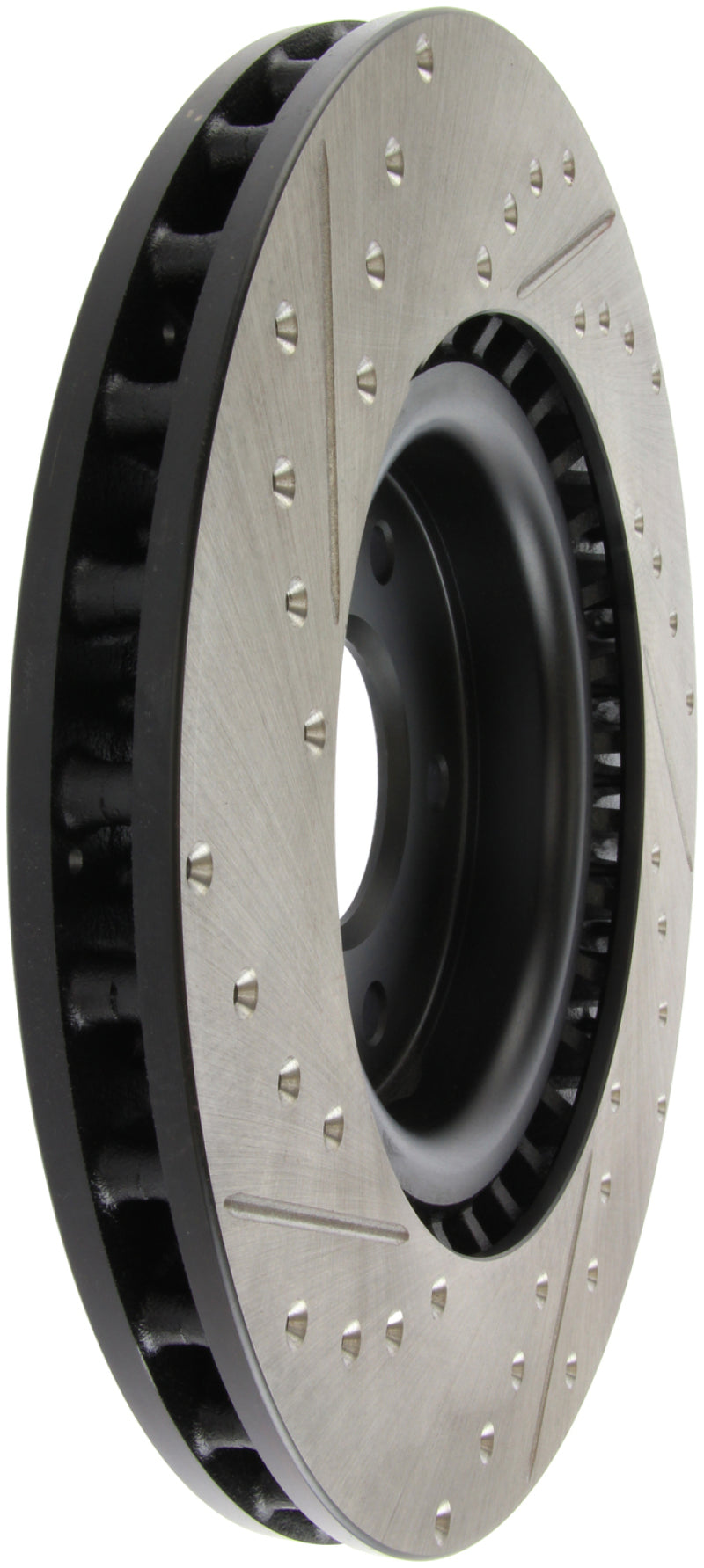 StopTech Slotted & Drilled Sport Brake Rotor-Brake Rotors - Slot & Drilled-Grocery Getter Performance