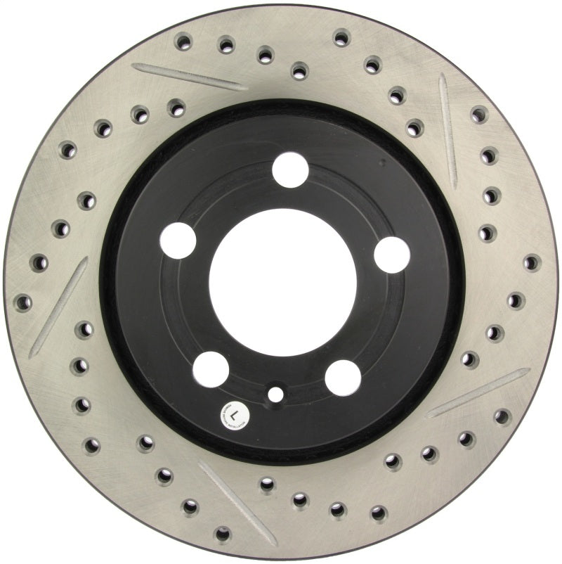 StopTech Slotted & Drilled Sport Brake Rotor-Brake Rotors - Slot & Drilled-Grocery Getter Performance