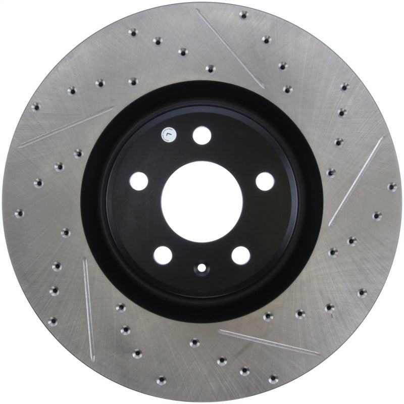 StopTech Slotted & Drilled Sport Brake Rotor-Brake Rotors - Slot & Drilled-Grocery Getter Performance