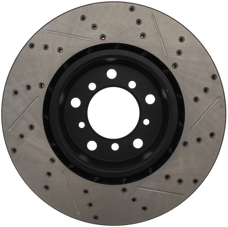 StopTech Slotted & Drilled Sport Brake Rotor-Brake Rotors - Slot & Drilled-Grocery Getter Performance