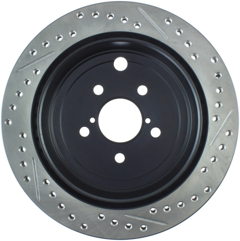 StopTech Slotted & Drilled Sport Brake Rotor-Brake Rotors - Slot & Drilled-Grocery Getter Performance