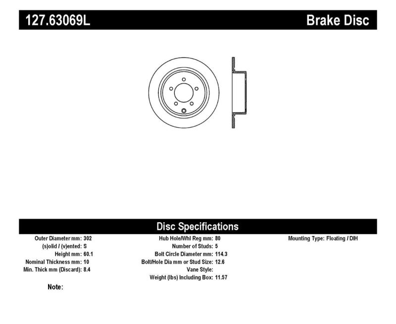 StopTech Slotted & Drilled Sport Brake Rotor-Brake Rotors - Slot & Drilled-Grocery Getter Performance