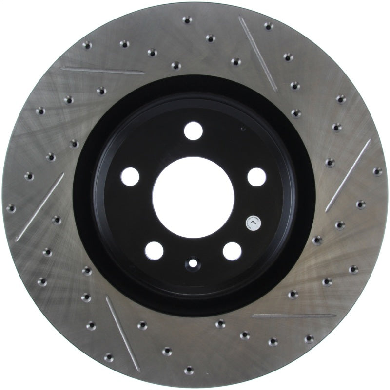 StopTech Slotted & Drilled Sport Brake Rotor-Brake Rotors - Slot & Drilled-Grocery Getter Performance
