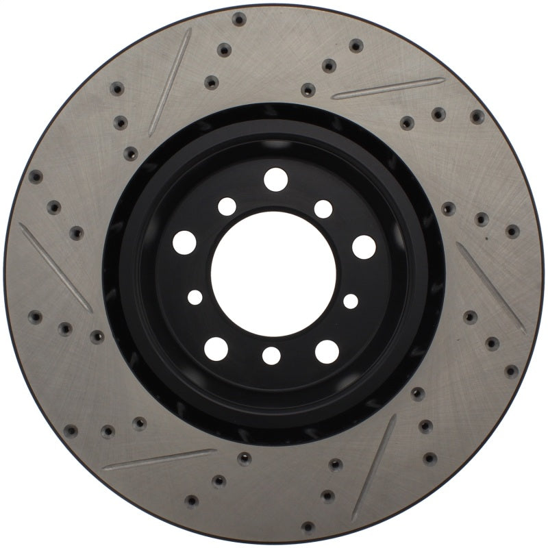 StopTech Slotted & Drilled Sport Brake Rotor-Brake Rotors - Slot & Drilled-Grocery Getter Performance