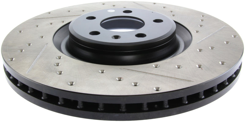StopTech Slotted & Drilled Sport Brake Rotor-Brake Rotors - Slot & Drilled-Grocery Getter Performance