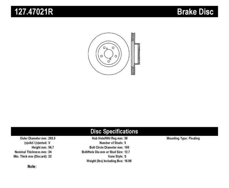 StopTech Slotted & Drilled Sport Brake Rotor-Brake Rotors - Slot & Drilled-Grocery Getter Performance
