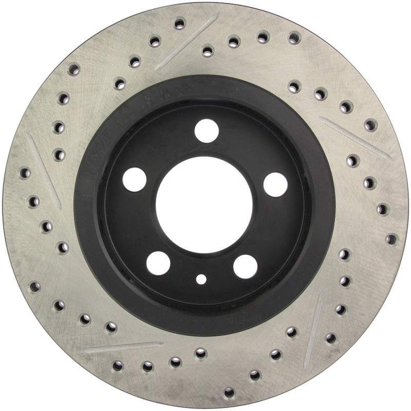 StopTech Slotted & Drilled Sport Brake Rotor-Brake Rotors - Slot & Drilled-Grocery Getter Performance