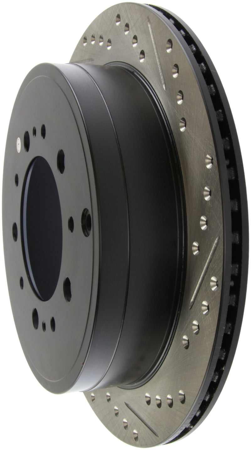 StopTech Slotted & Drilled Sport Brake Rotor-Brake Rotors - Slot & Drilled-Grocery Getter Performance