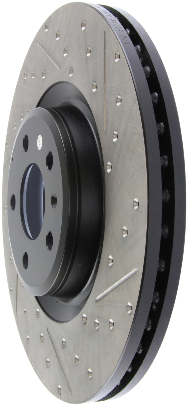 StopTech Slotted & Drilled Sport Brake Rotor-Brake Rotors - Slot & Drilled-Grocery Getter Performance
