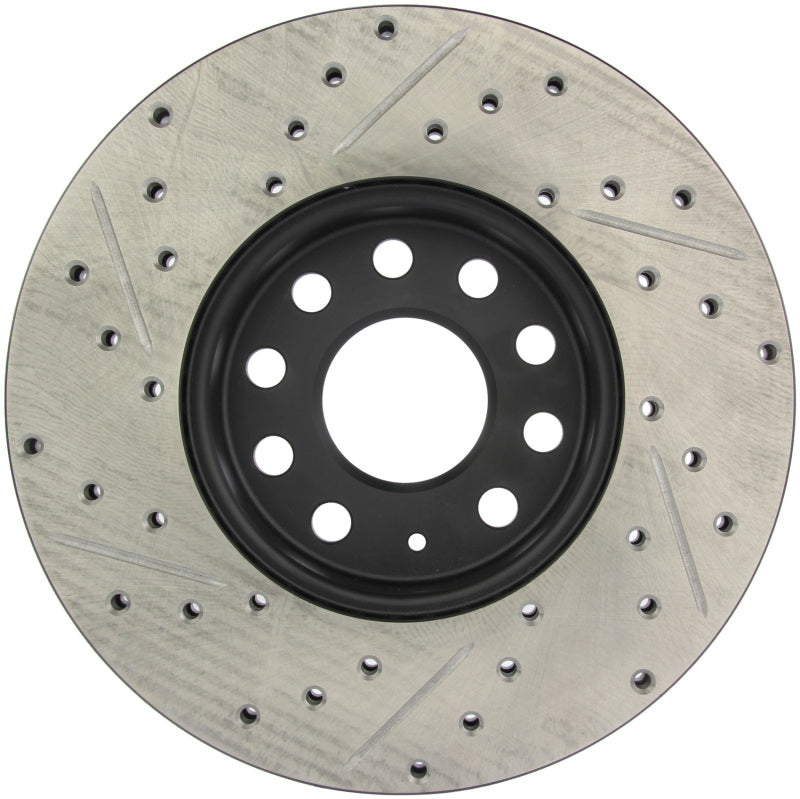 StopTech Slotted & Drilled Sport Brake Rotor-Brake Rotors - Slot & Drilled-Grocery Getter Performance