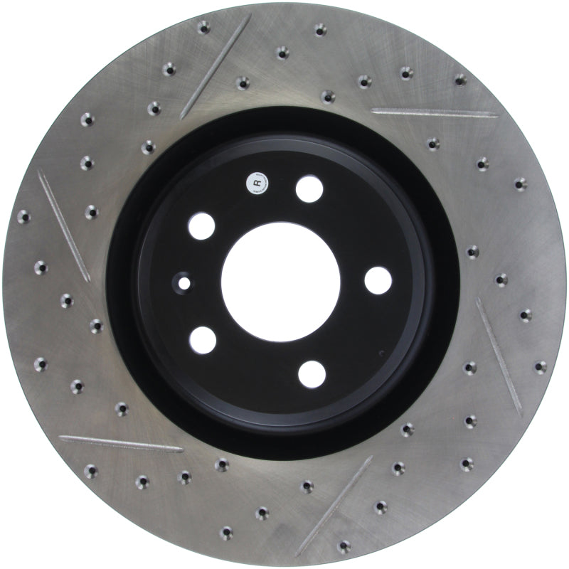 StopTech Slotted & Drilled Sport Brake Rotor-Brake Rotors - Slot & Drilled-Grocery Getter Performance