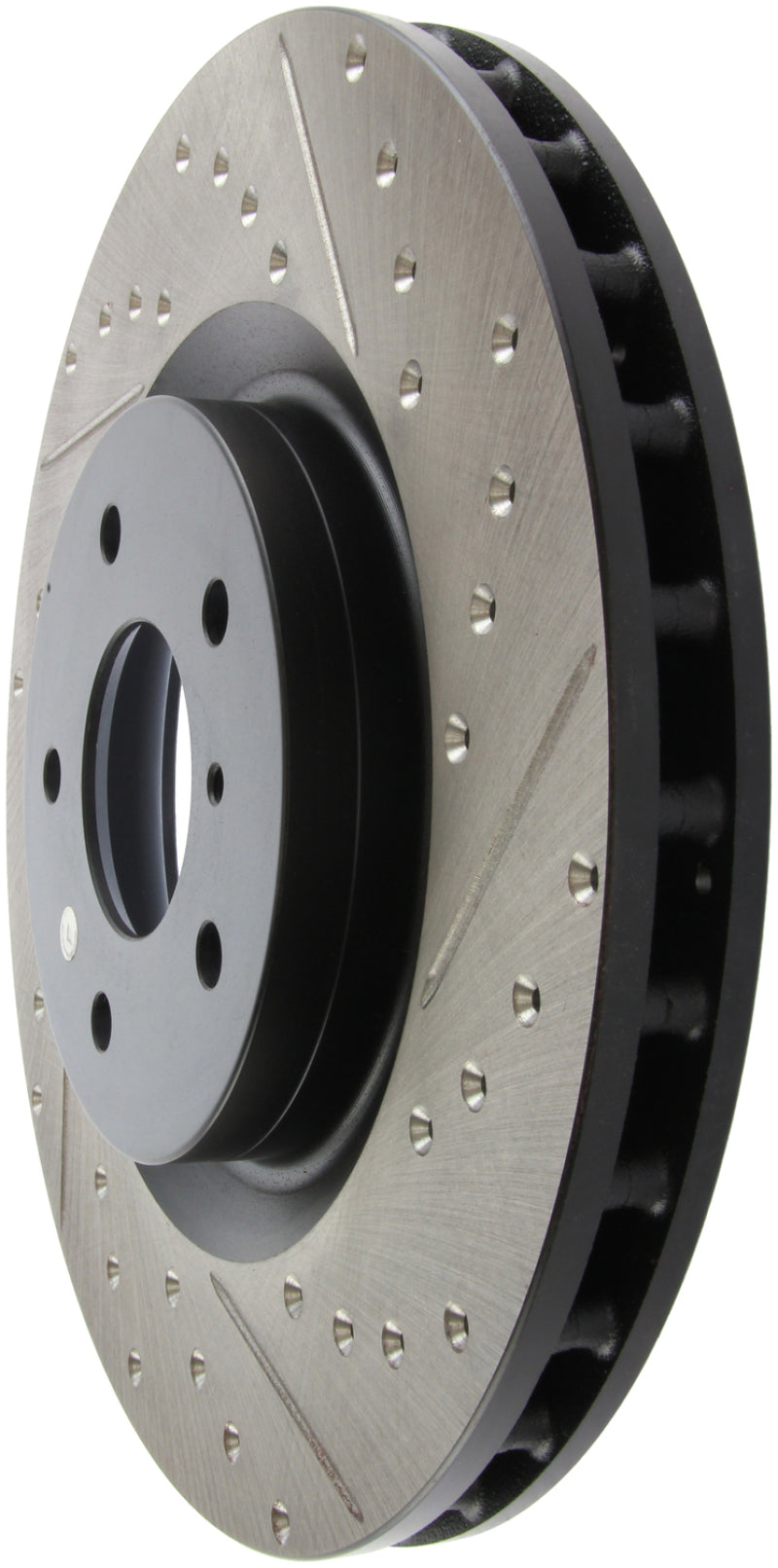 StopTech Slotted & Drilled Sport Brake Rotor-Brake Rotors - Slot & Drilled-Grocery Getter Performance