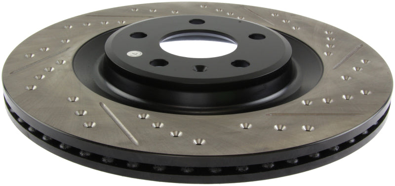 StopTech Slotted & Drilled Sport Brake Rotor-Brake Rotors - Slot & Drilled-Grocery Getter Performance