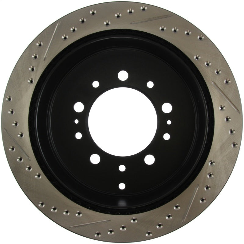 StopTech Slotted & Drilled Sport Brake Rotor-Brake Rotors - Slot & Drilled-Grocery Getter Performance
