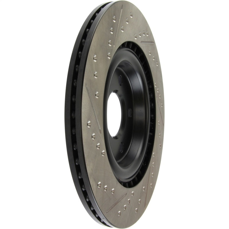 StopTech Slotted & Drilled Sport Brake Rotor-Brake Rotors - Slot & Drilled-Grocery Getter Performance