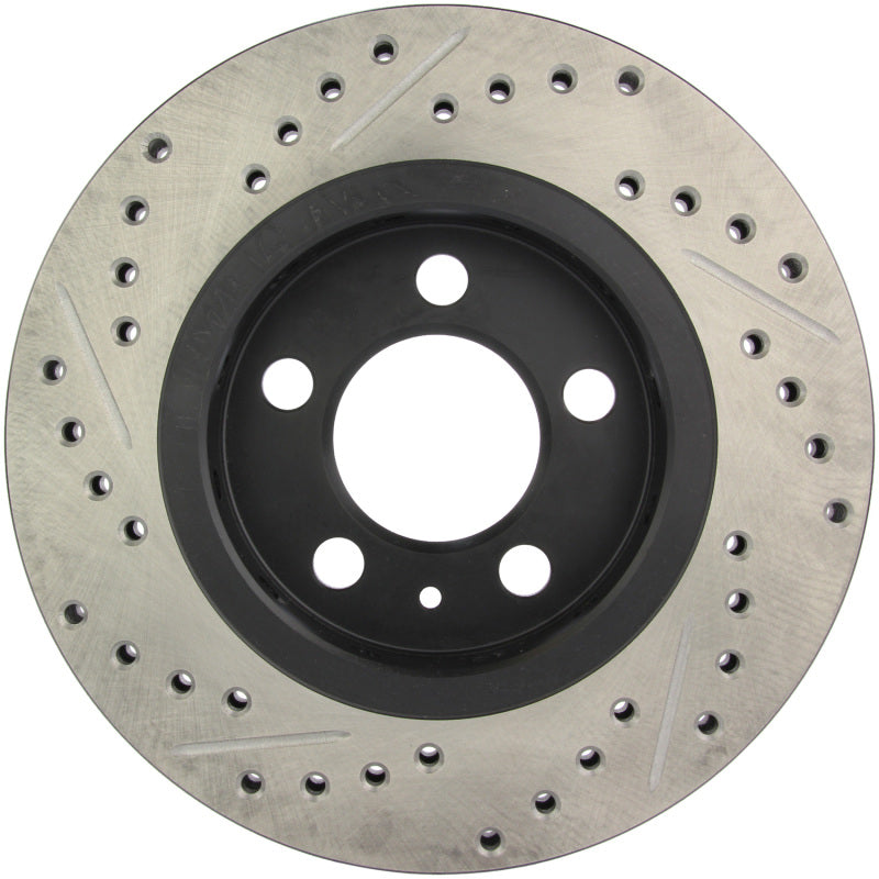 StopTech Slotted & Drilled Sport Brake Rotor-Brake Rotors - Slot & Drilled-Grocery Getter Performance