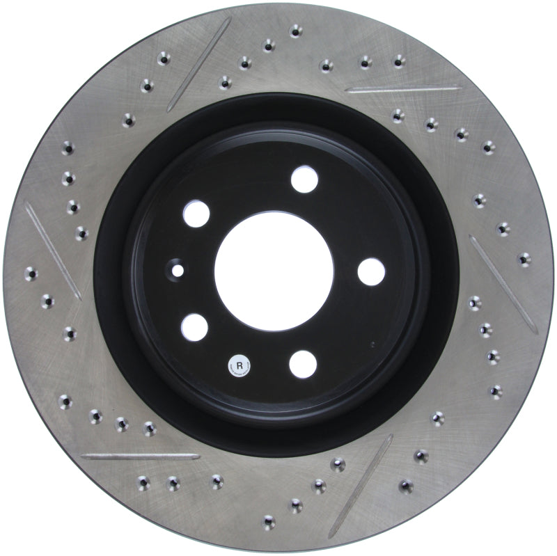 StopTech Slotted & Drilled Sport Brake Rotor-Brake Rotors - Slot & Drilled-Grocery Getter Performance