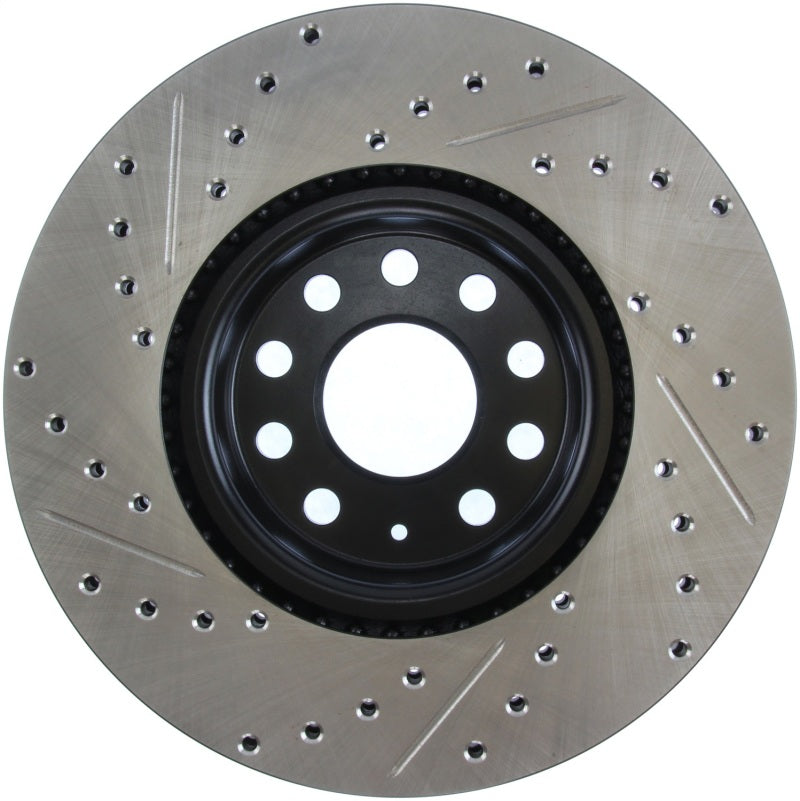StopTech Slotted & Drilled Sport Brake Rotor-Brake Rotors - Slot & Drilled-Grocery Getter Performance