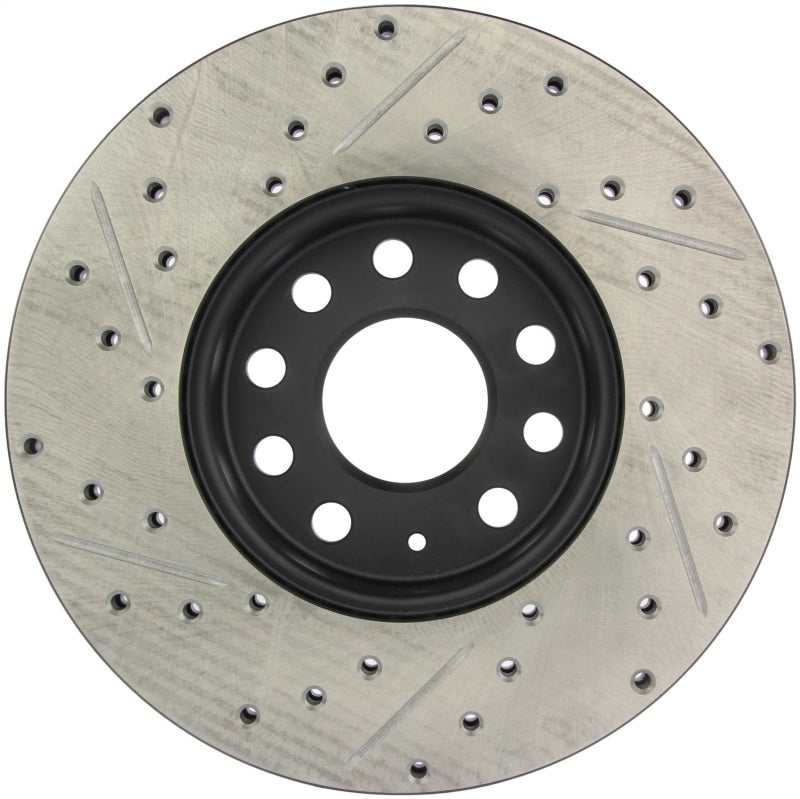 StopTech Slotted & Drilled Sport Brake Rotor-Brake Rotors - Slot & Drilled-Grocery Getter Performance