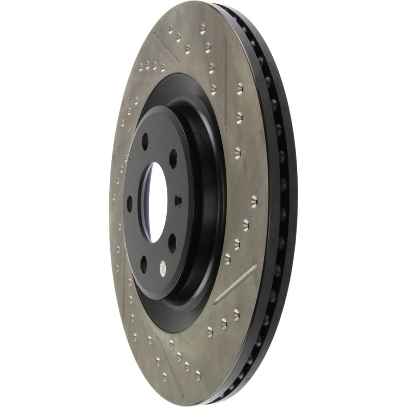 StopTech Slotted & Drilled Sport Brake Rotor-Brake Rotors - Slot & Drilled-Grocery Getter Performance