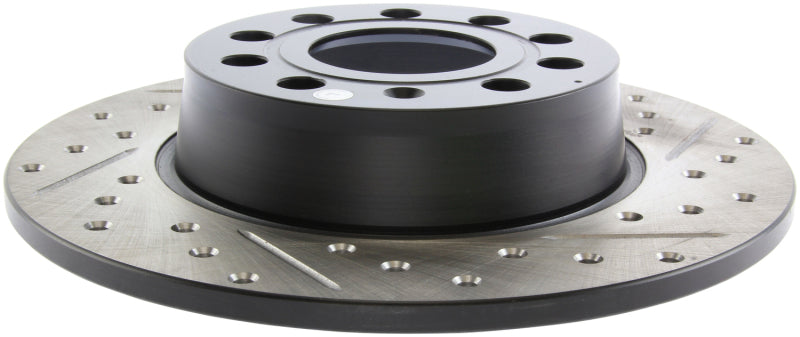 StopTech Slotted & Drilled Sport Brake Rotor-Brake Rotors - Slot & Drilled-Grocery Getter Performance