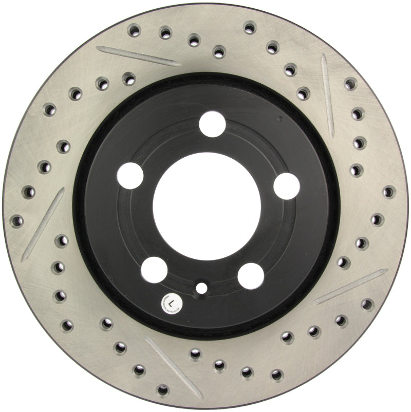 StopTech Slotted & Drilled Sport Brake Rotor-Brake Rotors - Slot & Drilled-Grocery Getter Performance
