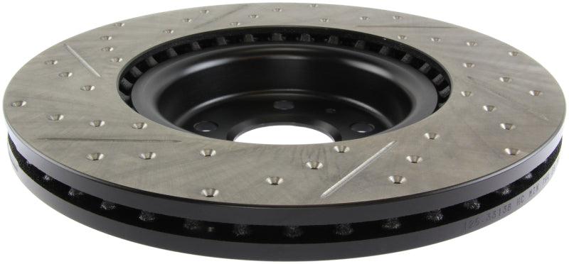 StopTech Slotted & Drilled Sport Brake Rotor-Brake Rotors - Slot & Drilled-Grocery Getter Performance