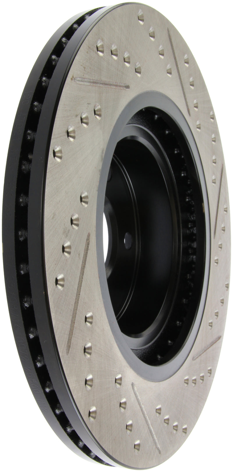 StopTech Slotted & Drilled Sport Brake Rotor-Brake Rotors - Slot & Drilled-Grocery Getter Performance