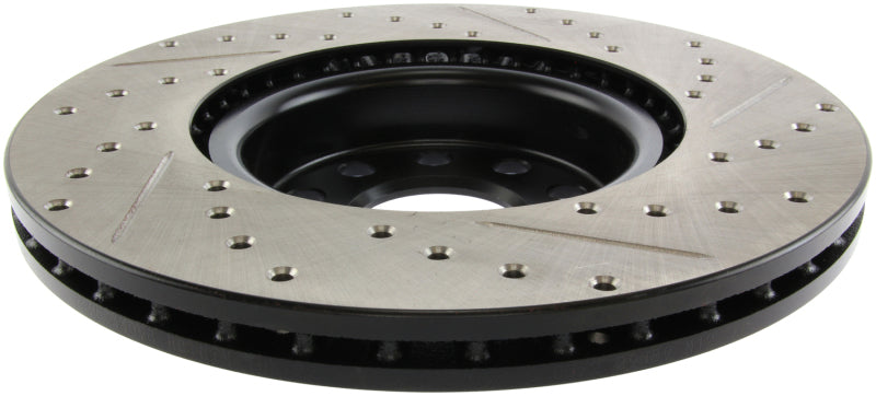 StopTech Slotted & Drilled Sport Brake Rotor-Brake Rotors - Slot & Drilled-Grocery Getter Performance