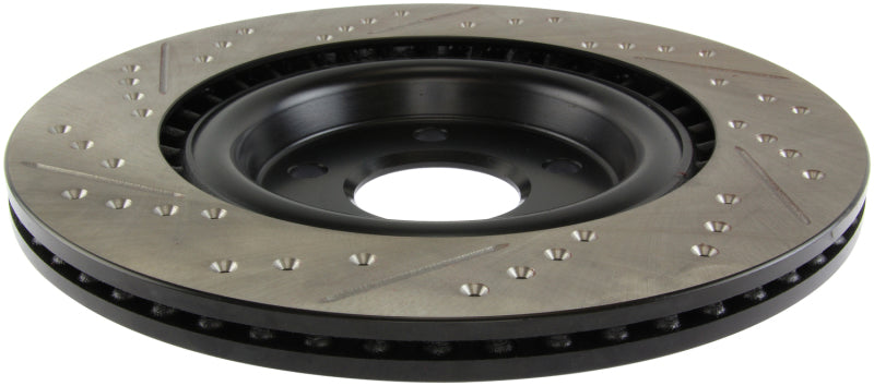 StopTech Slotted & Drilled Sport Brake Rotor-Brake Rotors - Slot & Drilled-Grocery Getter Performance