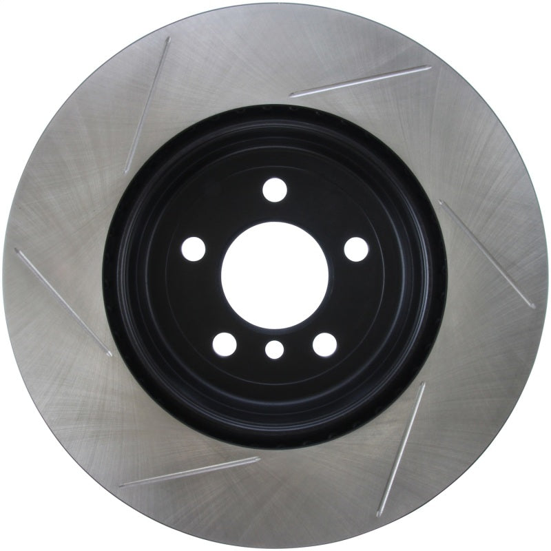 StopTech Sport 14-15 BMW 435i Rear Left Slotted Brake Rotor-Brake Rotors - Slotted-Grocery Getter Performance