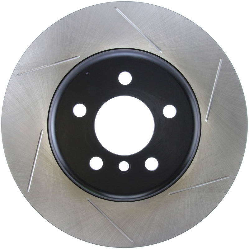 StopTech Sport 14-15 BMW 435i Rear Left Slotted Brake Rotor-Brake Rotors - Slotted-Grocery Getter Performance