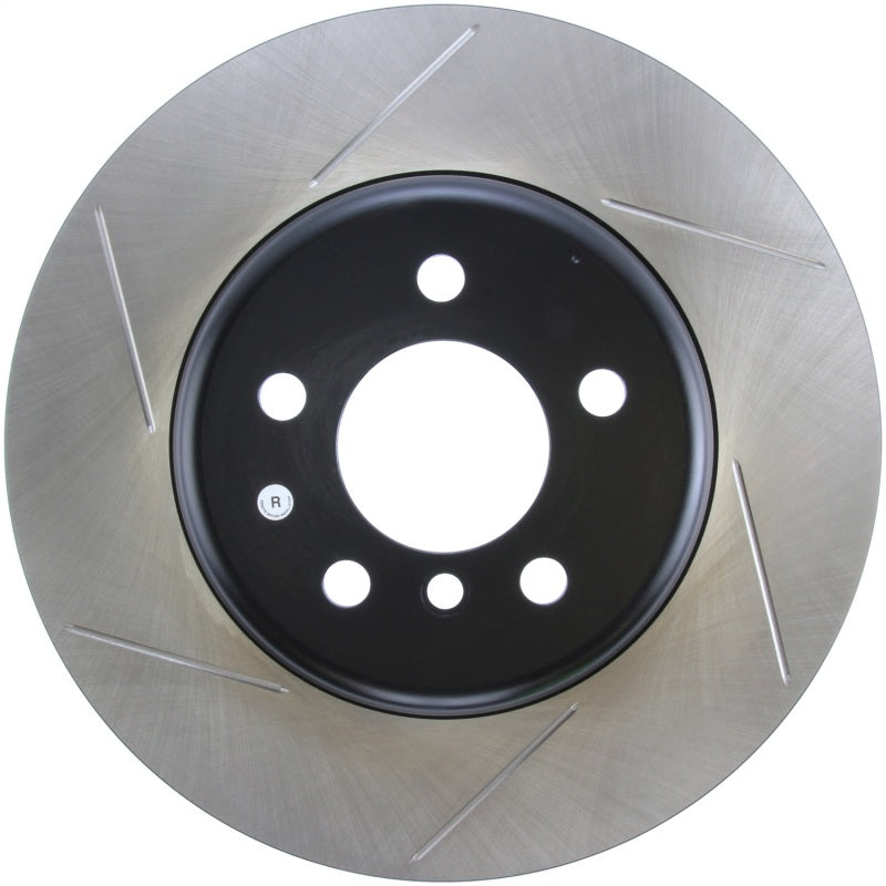 StopTech Sport 14-15 BMW 435i Rear Right Slotted Brake Rotor-Brake Rotors - Slotted-Grocery Getter Performance