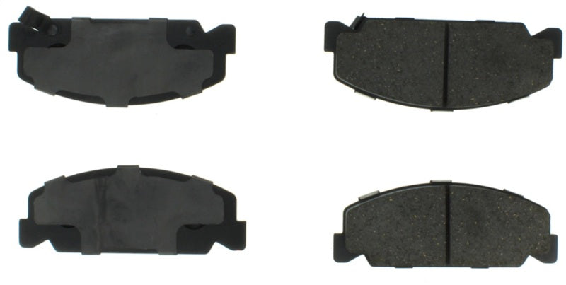 StopTech Street Touring 93-00 Honda Civic DX w/ Rr Drum Brakes Front Brake Pads-Brake Pads - OE-Grocery Getter Performance