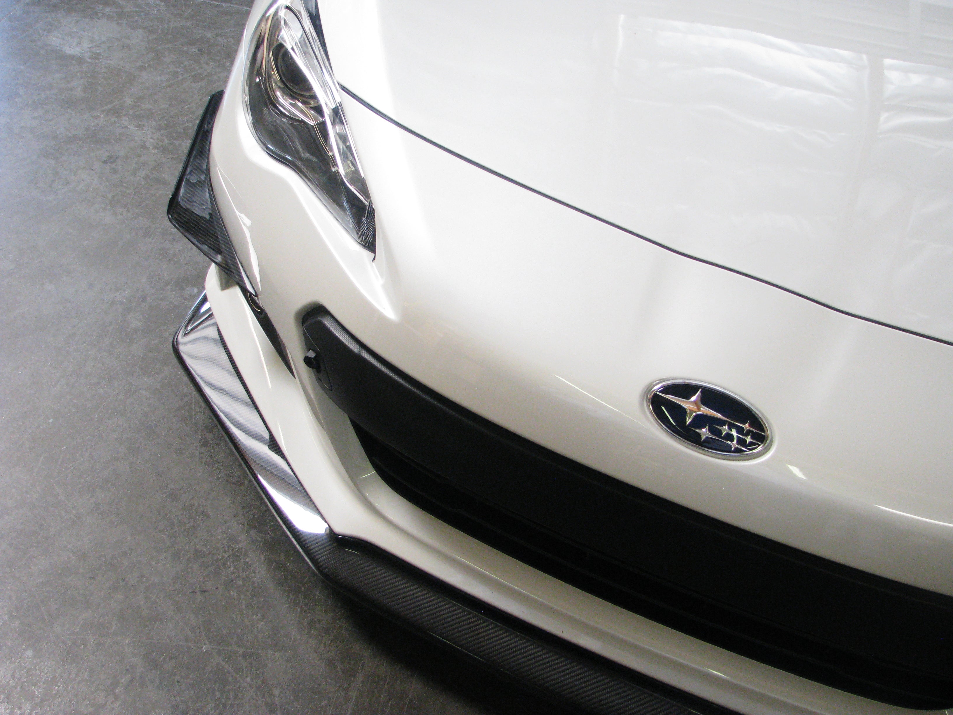 Subaru BRZ Carbon Fiber Canard Set 2013-2016-Front Bumper Canards-Grocery Getter Performance