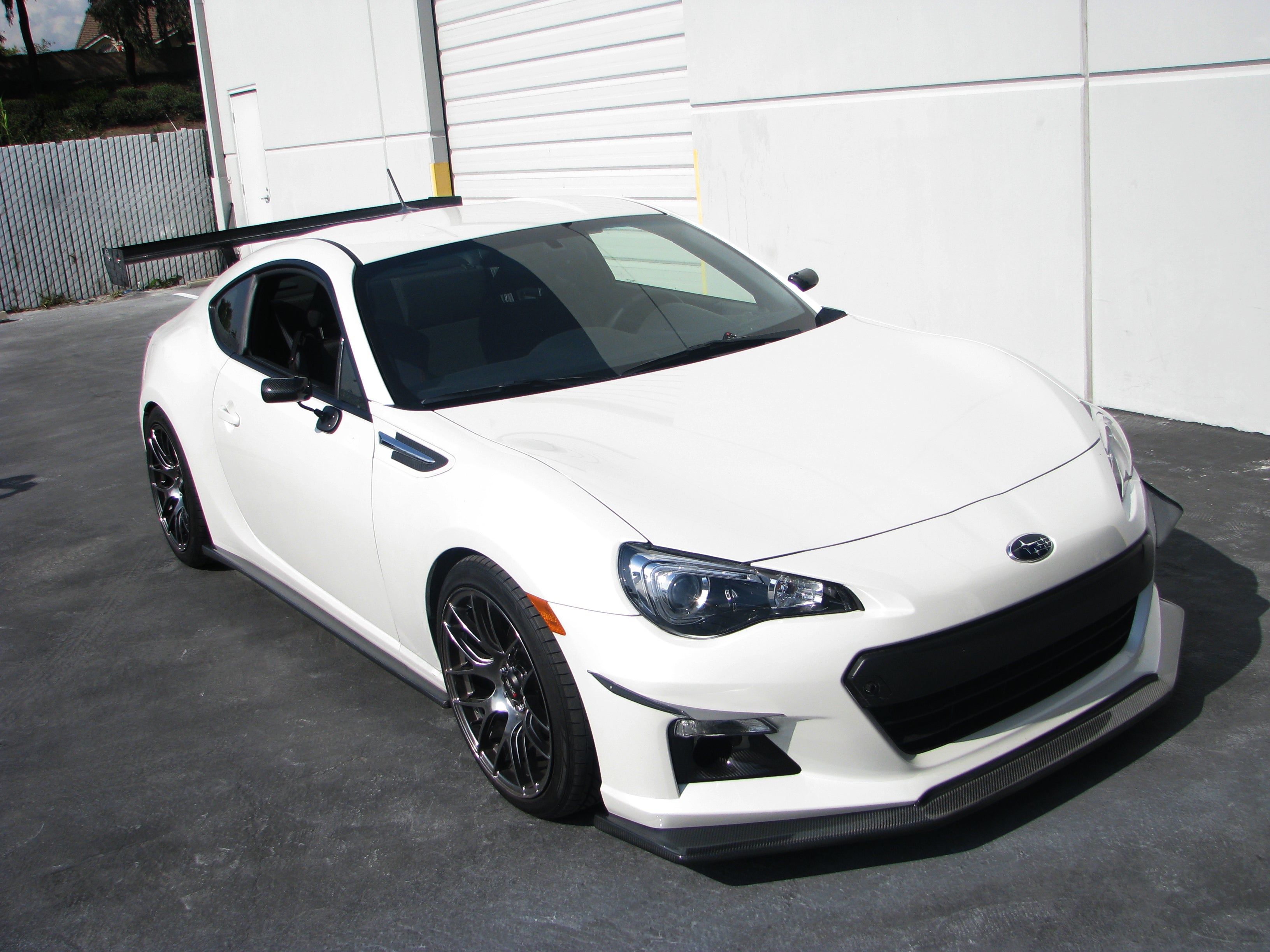 Subaru BRZ Carbon Fiber Front Airdam/ Lip 2013-2016-Front Air Dam-Grocery Getter Performance