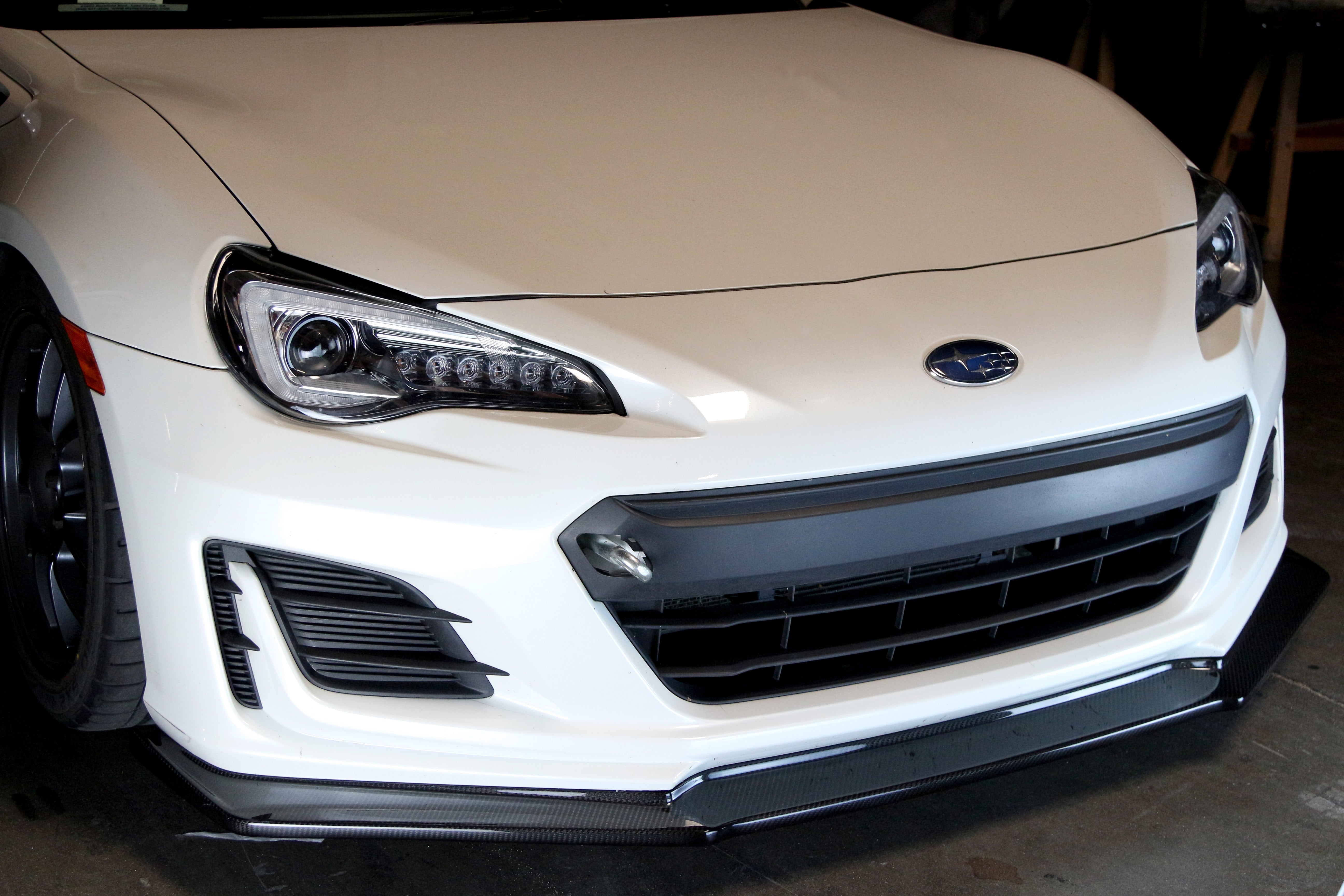 Subaru BRZ Carbon Fiber Front Airdam/ Lip 2017-2021-Front Air Dam-Grocery Getter Performance