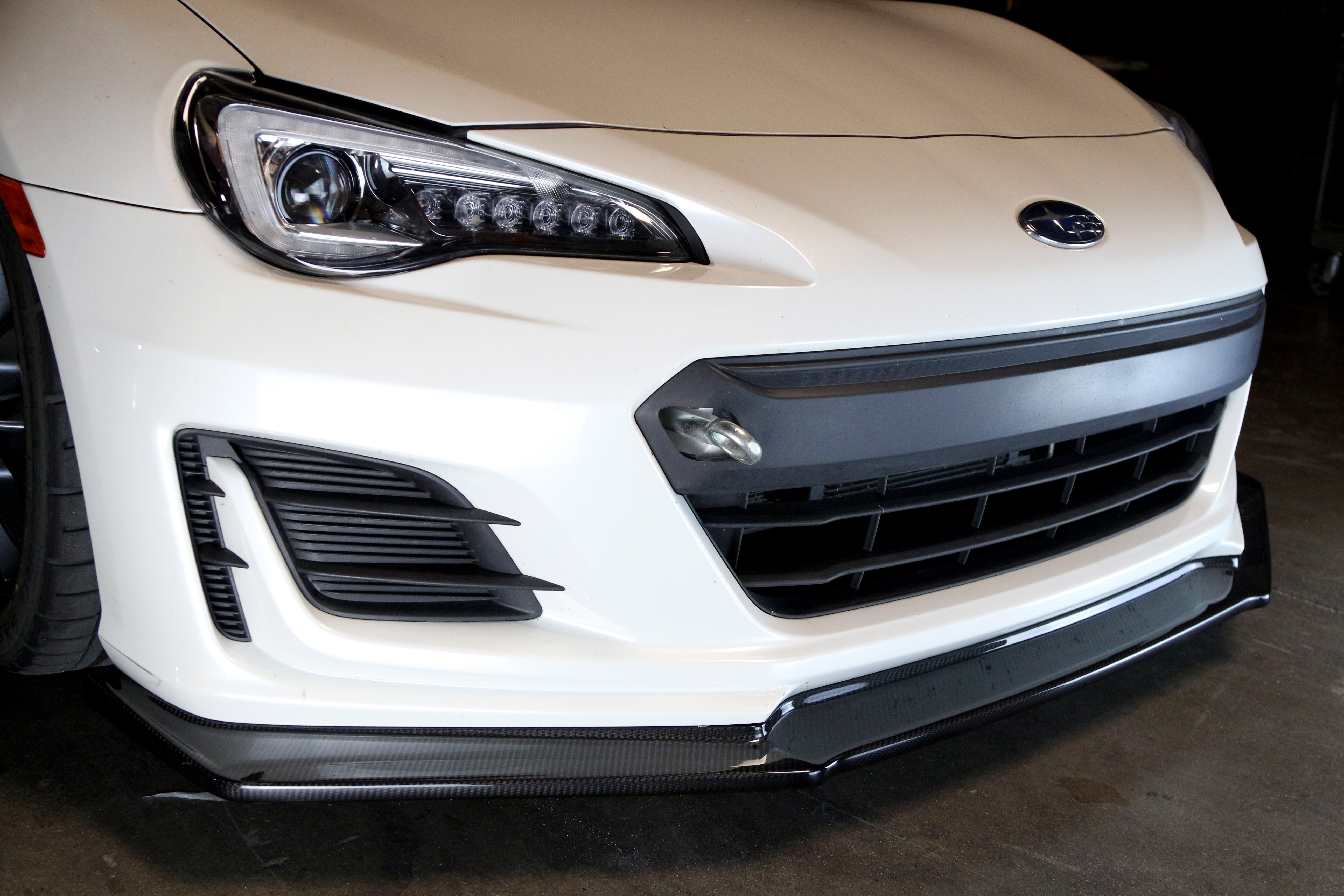 Subaru BRZ Carbon Fiber Front Airdam/ Lip 2017-2021-Front Air Dam-Grocery Getter Performance
