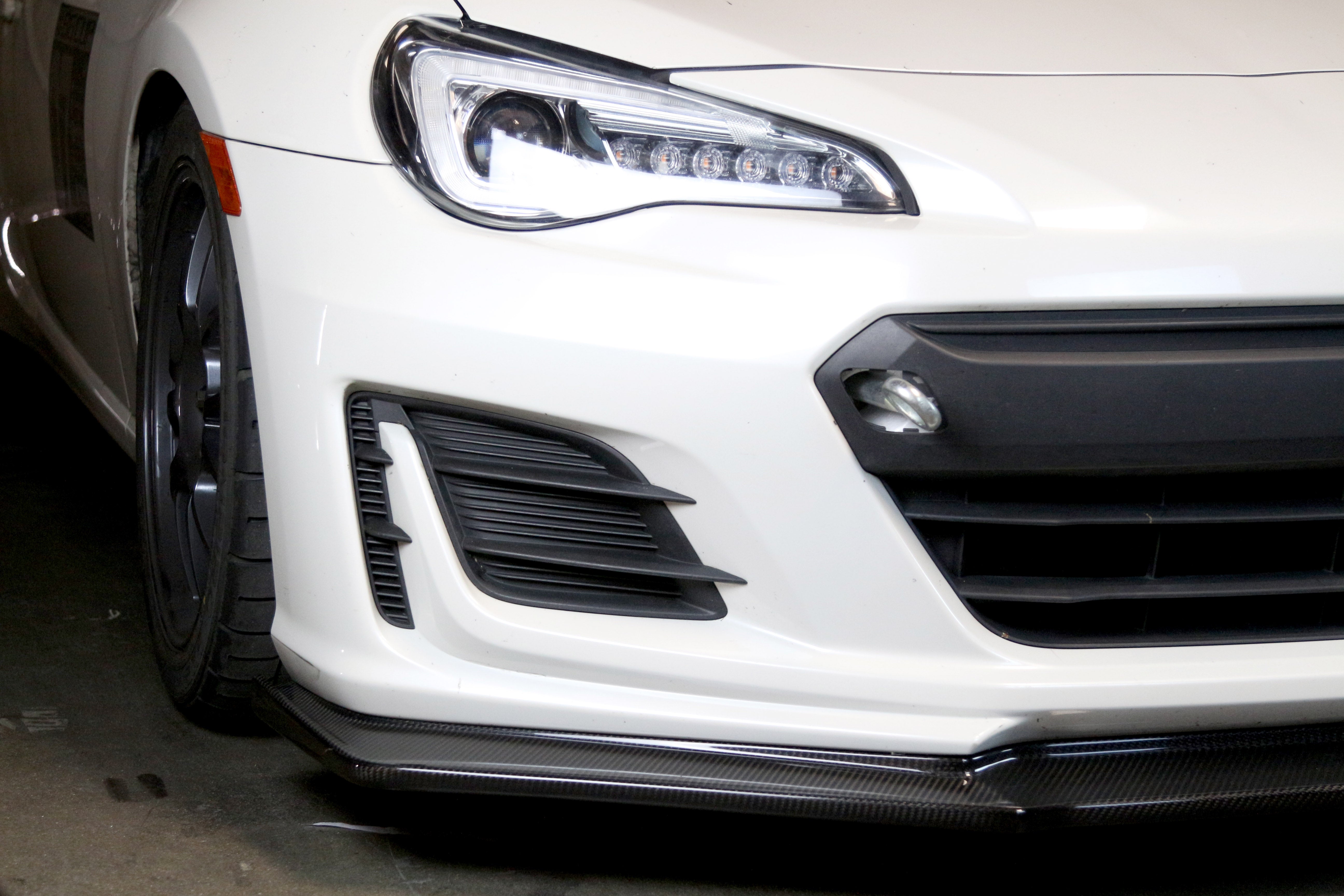 Subaru BRZ Carbon Fiber Front Airdam/ Lip 2017-2021-Front Air Dam-Grocery Getter Performance