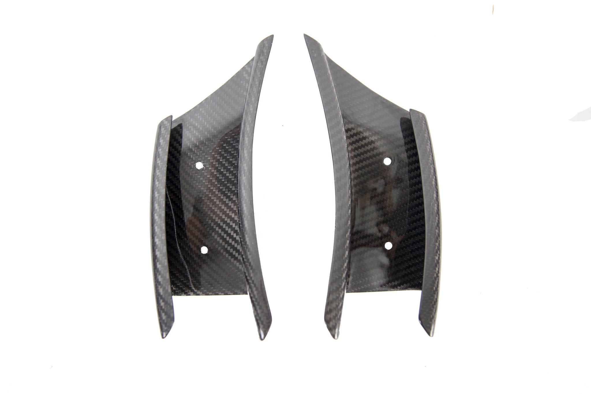 Subaru BRZ Carbon Fiber Front Bumper Canard Set 2022+-Front Bumper Canards-Grocery Getter Performance