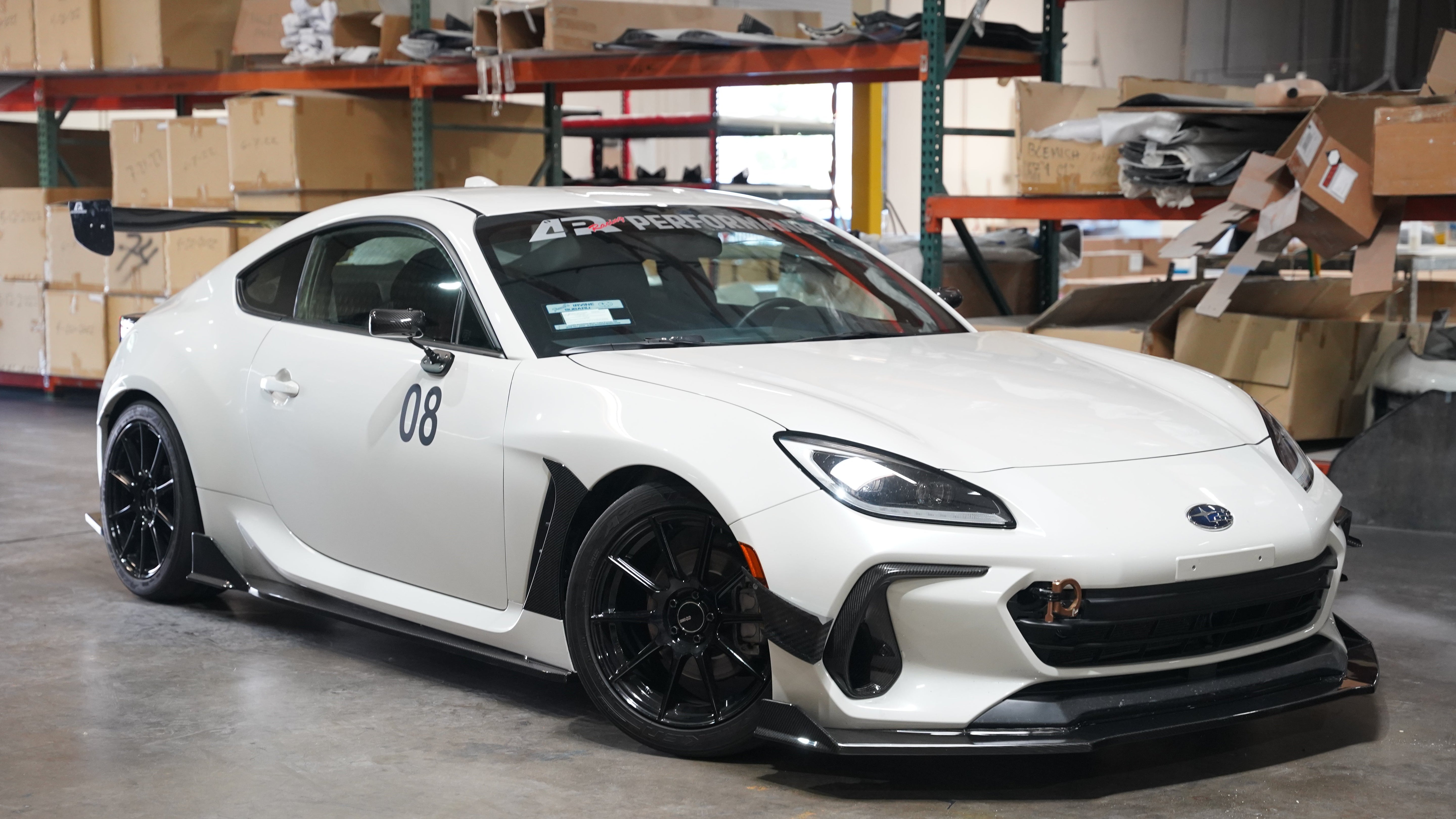 Subaru BRZ Carbon Fiber Front Bumper Canard Set 2022+-Front Bumper Canards-Grocery Getter Performance