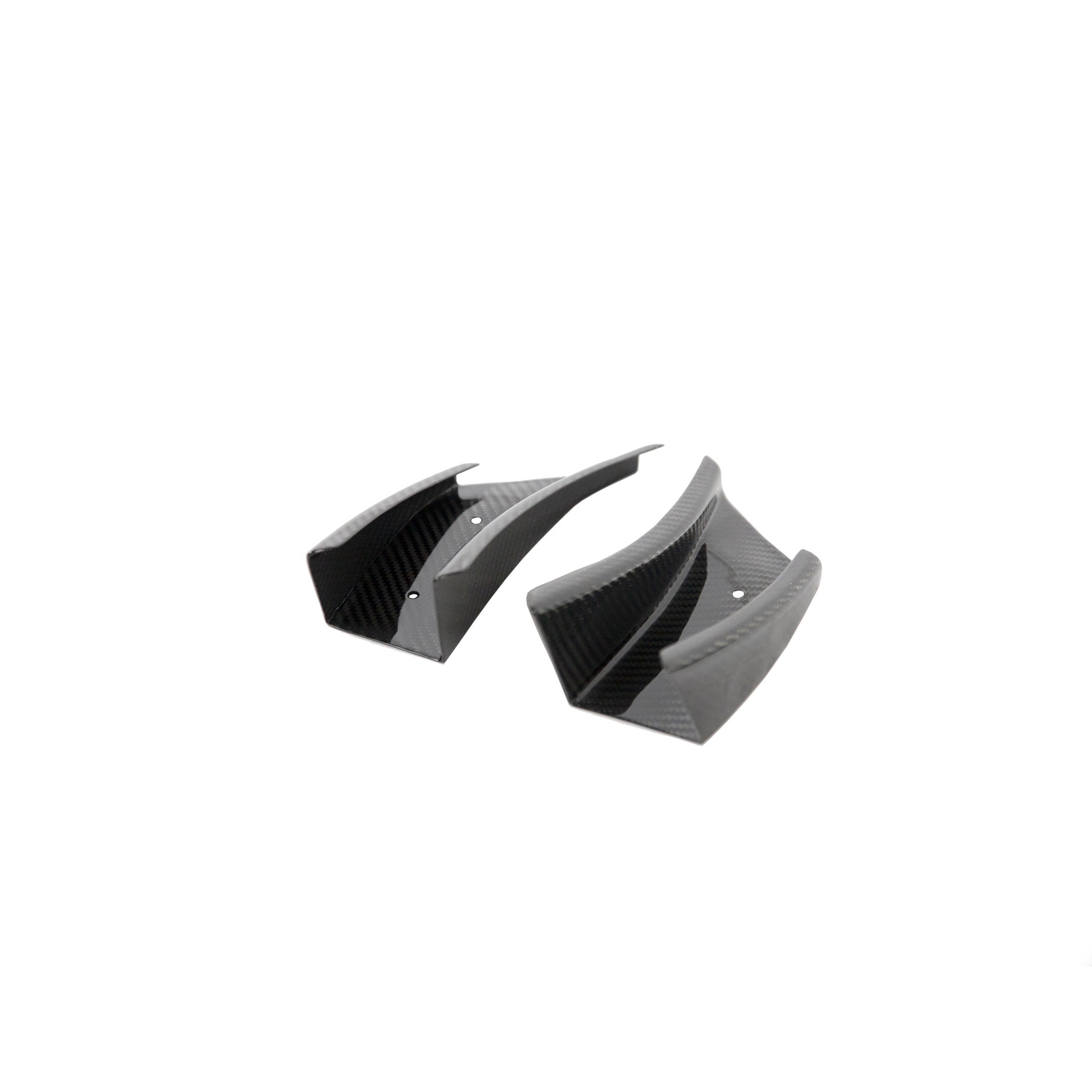 Subaru BRZ Carbon Fiber Front Bumper Canard Set 2022+-Front Bumper Canards-Grocery Getter Performance