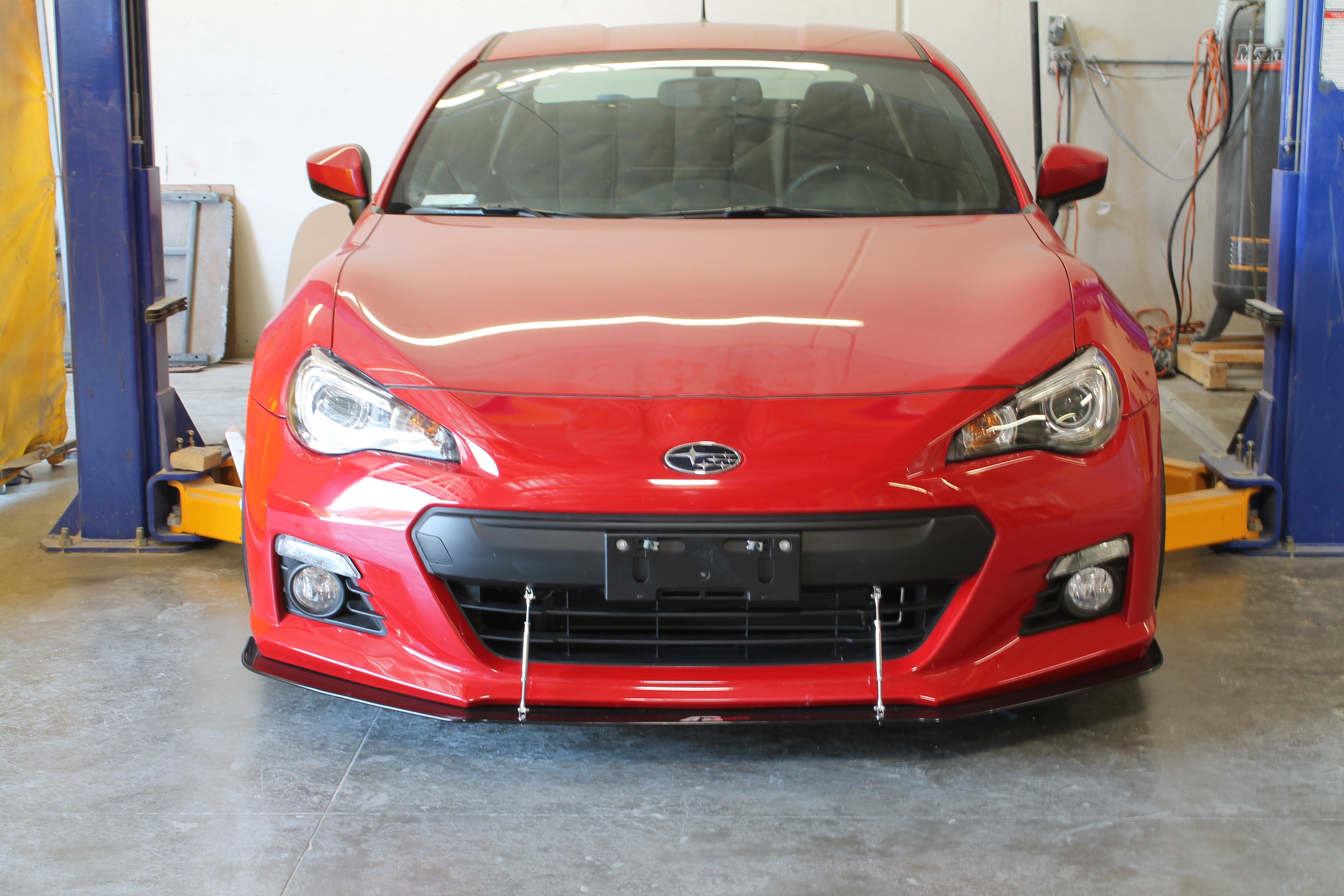 Subaru BRZ Carbon Fiber Wind Splitter w/ Rods 2013-2016-Front Wind Splitter-Grocery Getter Performance