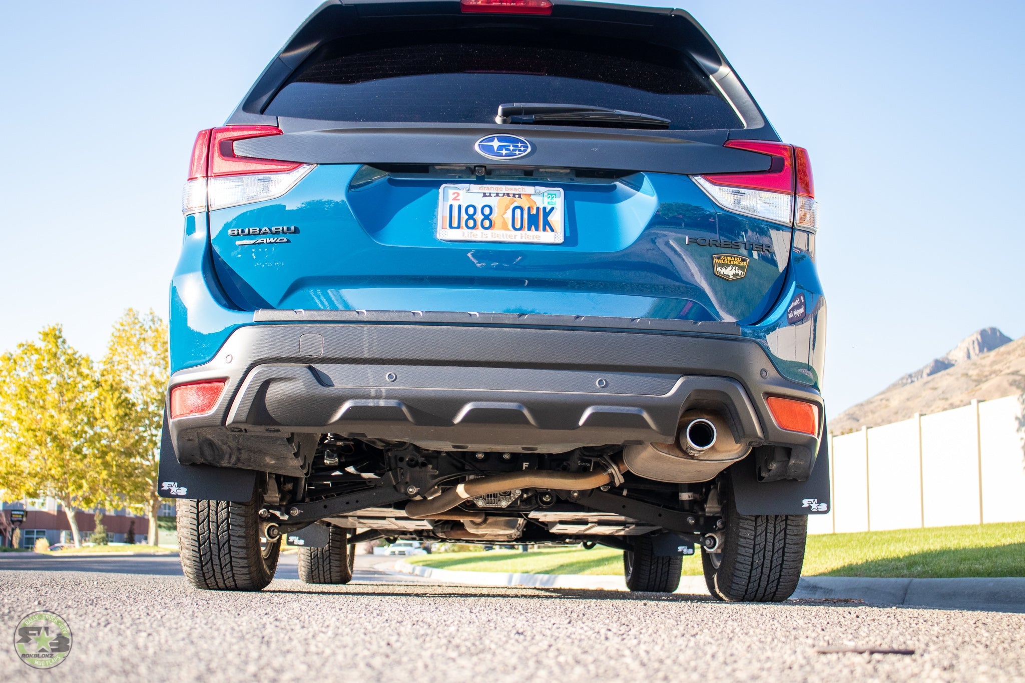 Subaru Forester WILDERNESS 2022-2024 Rally Mud Flaps