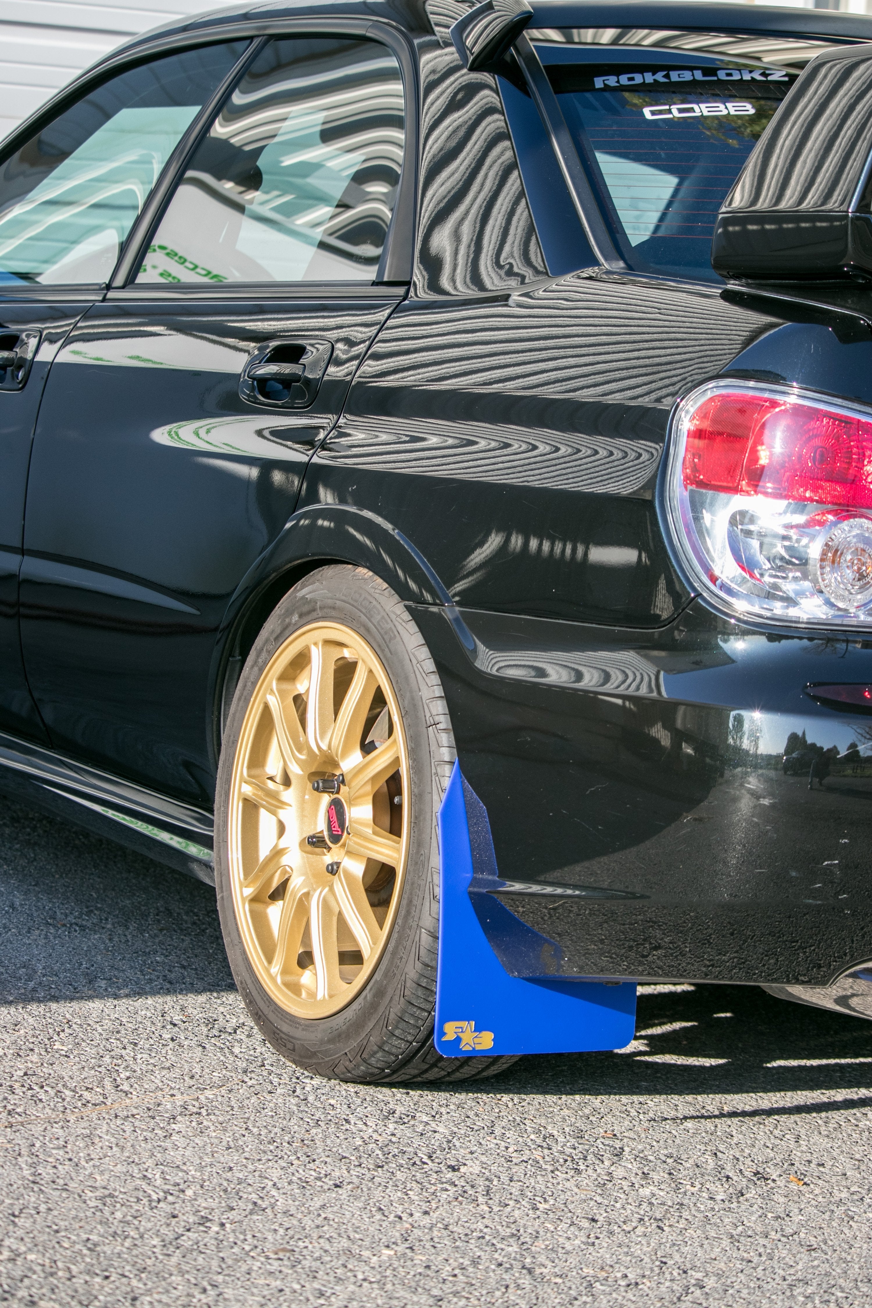 Subaru Impreza, WRX, STI 2002-2007 RokBlokz Rally Mud Flaps-Grocery Getter Performance