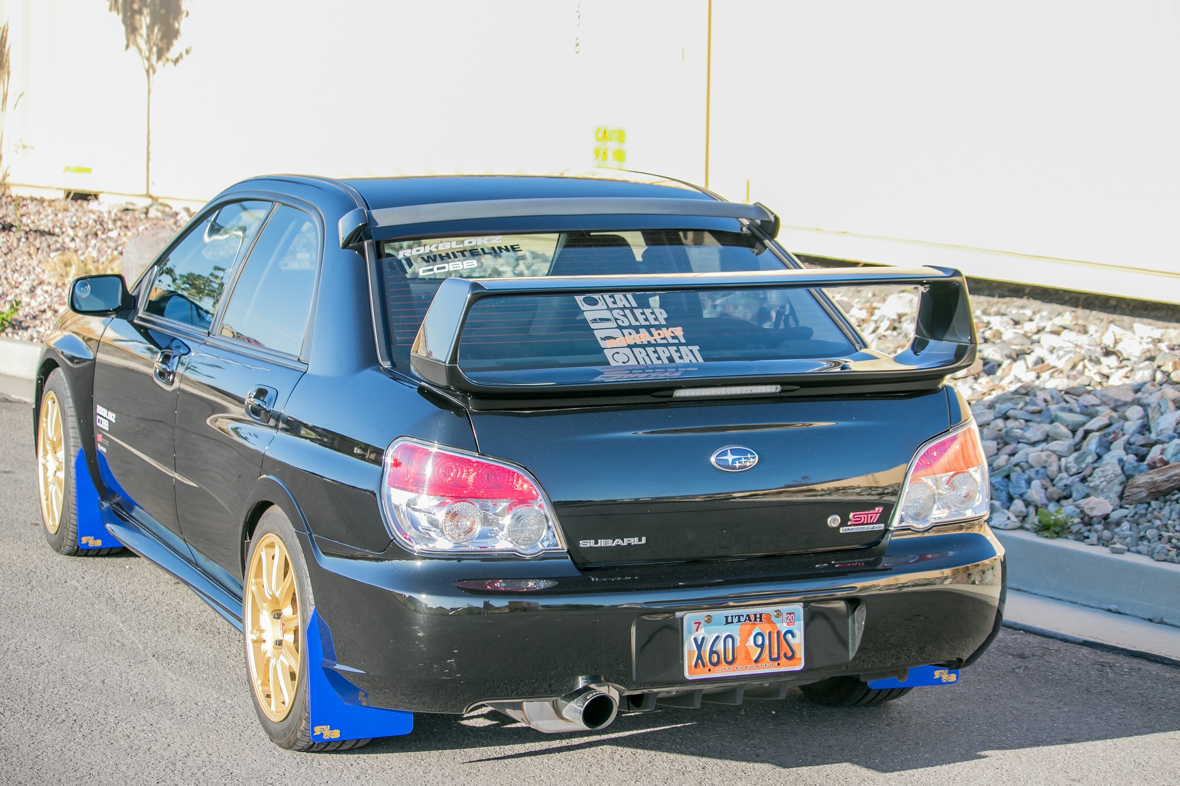 Subaru Impreza, WRX, STI 2002-2007 RokBlokz Rally Mud Flaps-Grocery Getter Performance