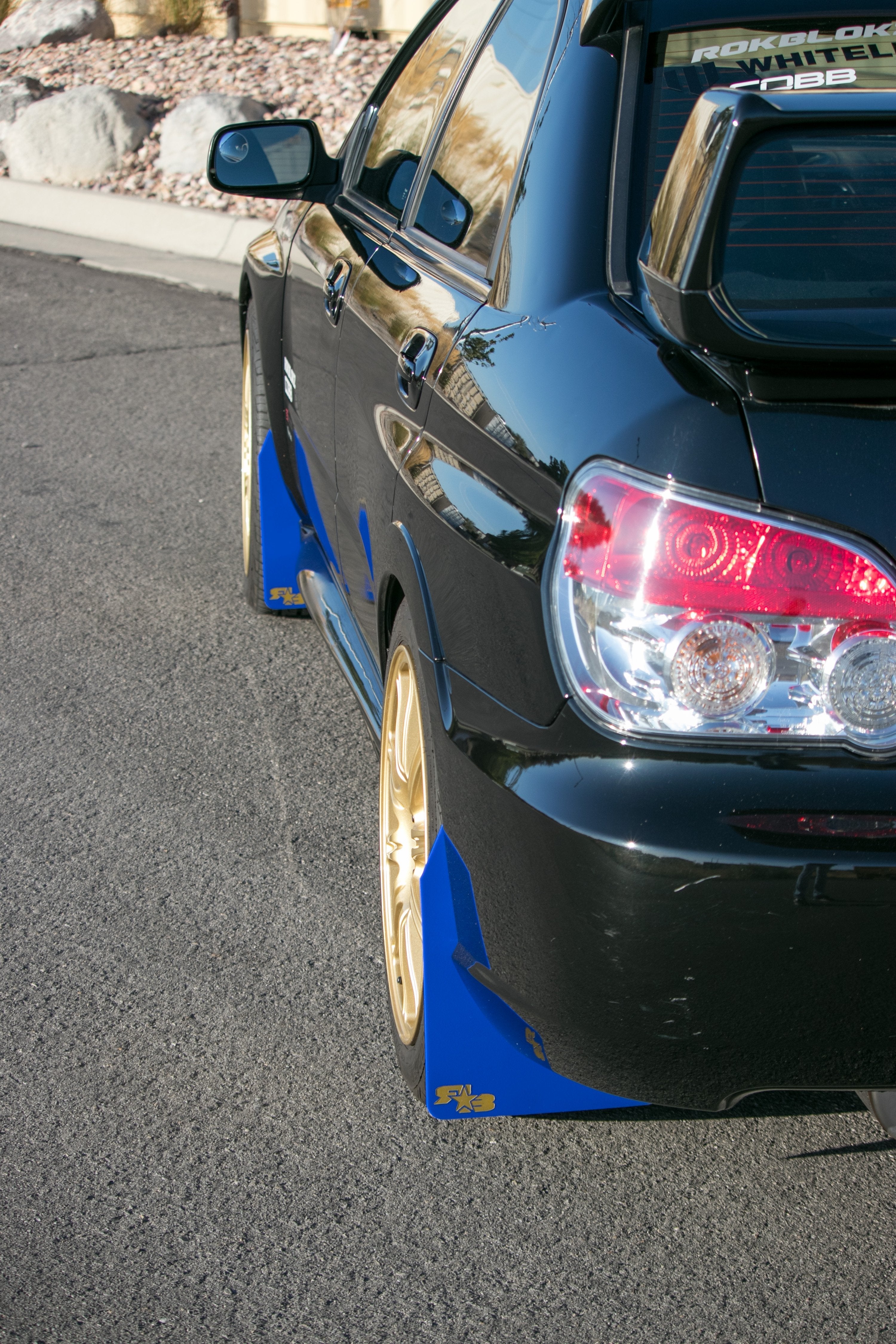 Subaru Impreza, WRX, STI 2002-2007 RokBlokz Rally Mud Flaps-Grocery Getter Performance