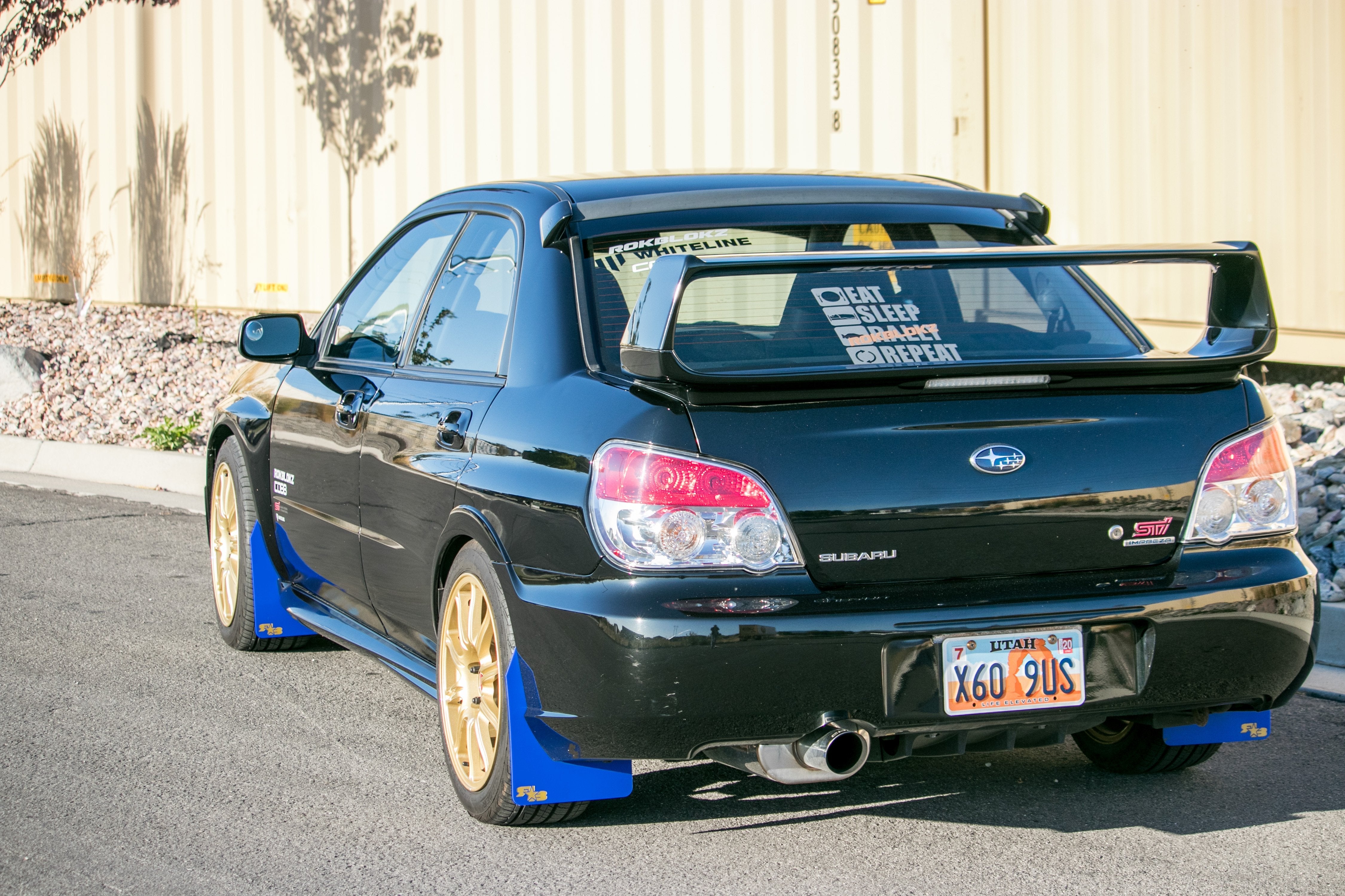Subaru Impreza, WRX, STI 2002-2007 RokBlokz Rally Mud Flaps-Grocery Getter Performance