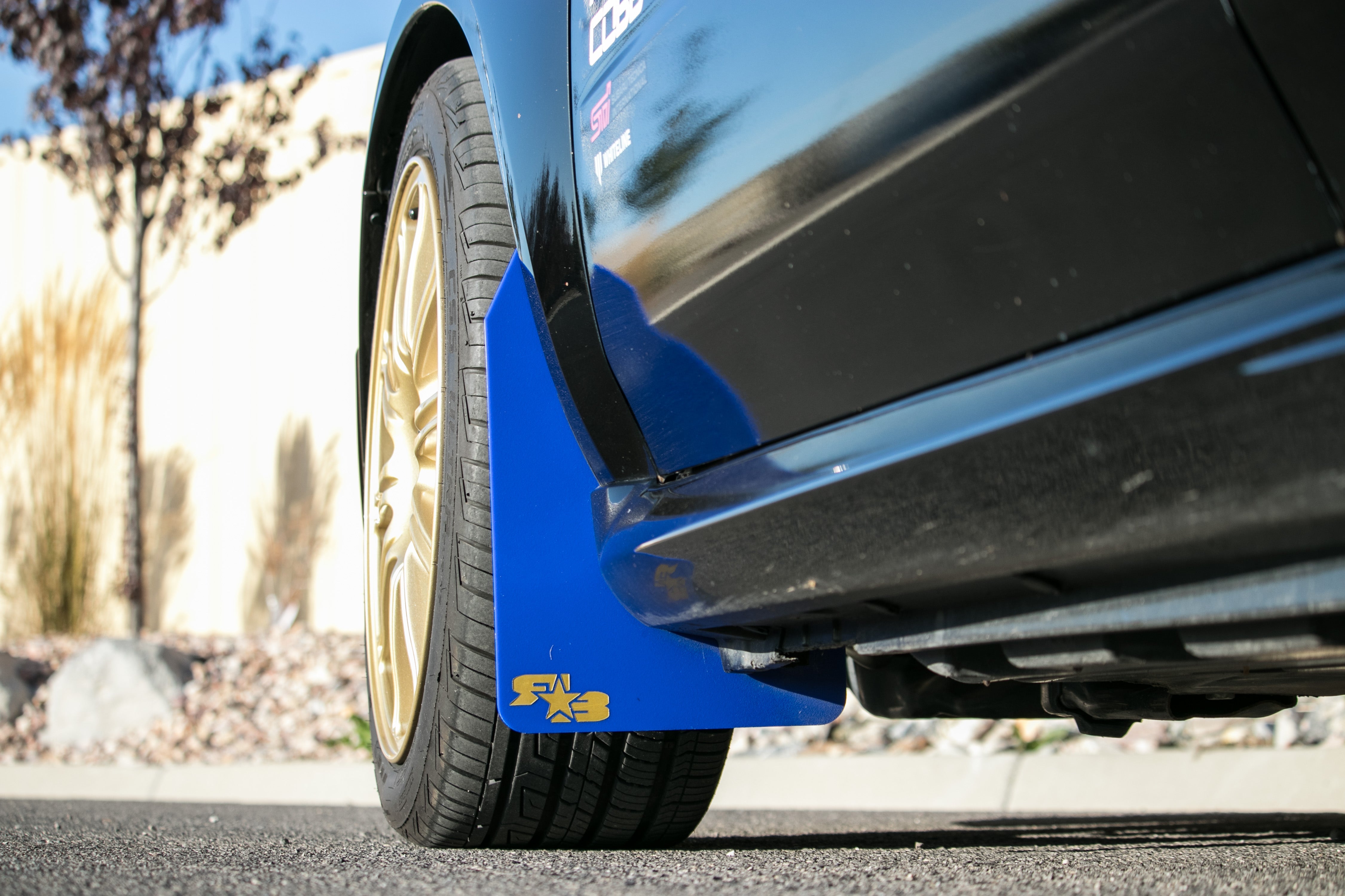 Subaru Impreza, WRX, STI 2002-2007 RokBlokz Rally Mud Flaps-Grocery Getter Performance